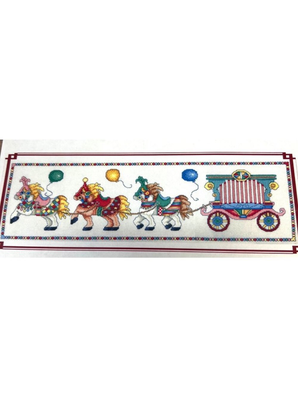 Vickery Collection Circus Parade Counted Cross Stitch Chart
